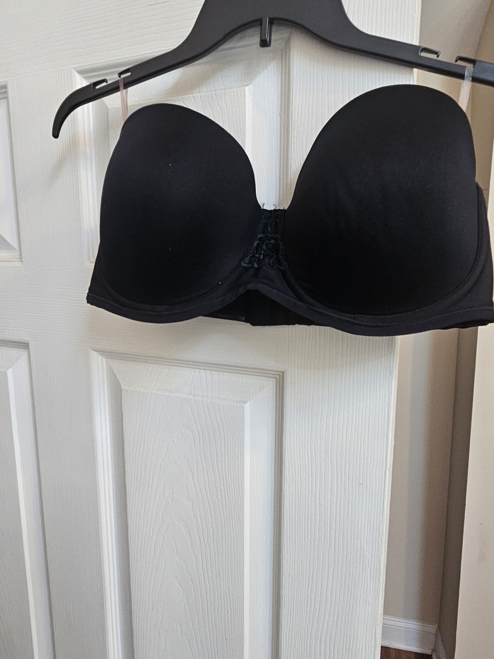 Vanity Fair Black Strapless Push-Up Bra - Women Intimates